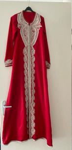 Mooie Kaftan - Marokkaanse Feestjurk, Kleding | Dames, Maat 38/40 (M), Ophalen of Verzenden, Zo goed als nieuw, Rood