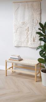 Houten Bankje - 90x45x38 cm, Huis en Inrichting, Ophalen