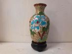 Prachtig cloisonné vaasje met bloemmotief, Ophalen