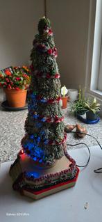 Kerstboom met licht., Ophalen