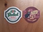 grolsch bier viltje met opdruk 25 jaar de kater enschede, Ophalen of Verzenden, Nieuw, Viltje(s), Grolsch