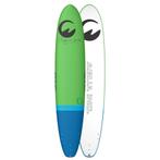 Aqua Inc. Arouna Softtop Surfboard - 10'0" x 24 1/8" - Groen, Watersport en Boten, Golfsurfen, Longboard, Met koord, Nieuw, Aqua inc
