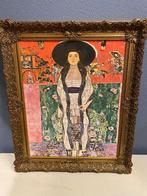 Gustav Klimt reproductie op canvas in baroklijst (Lyro), Ophalen
