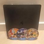 Playstation 4 Slim 1TB + Games & Stroomkabel, Spelcomputers en Games, Spelcomputers | Sony PlayStation 4, Met games, Ophalen of Verzenden