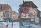 Joop Kropff 1892 - 1979 || Stadsgezicht te Utrecht, Antiek en Kunst, Ophalen