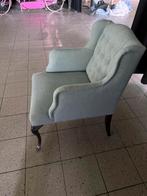 Klassieke Fauteuil 4x  - Opnieuw Gestoffeerd, Gebruikt, Minder dan 75 cm, Ophalen of Verzenden, Stof
