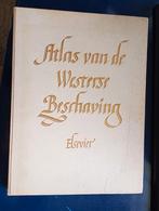 Atlas van de Westerse Beschaving. 1951. Elsevier., Gelezen, Ophalen of Verzenden, Overige atlassen