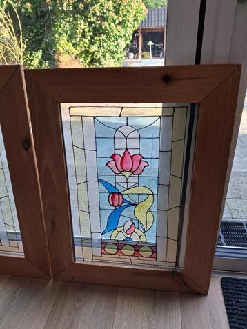 Tiffany Style glaspanelen  beschikbaar voor biedingen
