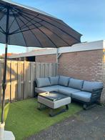 Santika Sovita Loungeset Compleet - met parasol en hoes, Ophalen, Zo goed als nieuw