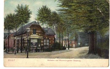 Zeist, Melksalon met Woudenbergschen Straatweg 1907 beschikbaar voor biedingen