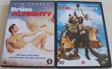 Film-Serie *** BRUCE ALMIGHTY & EVAN ALMIGHTY *** 2-DVD beschikbaar voor biedingen