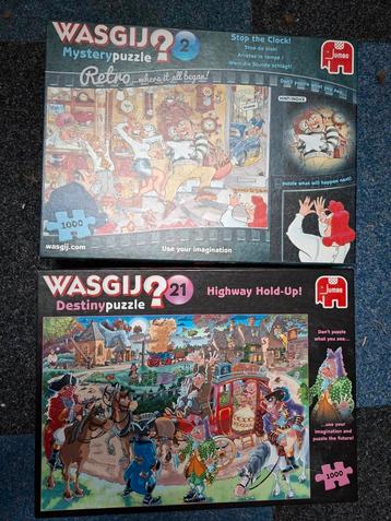2 Wasgij Puzzels 1000 Stukjes beschikbaar voor biedingen