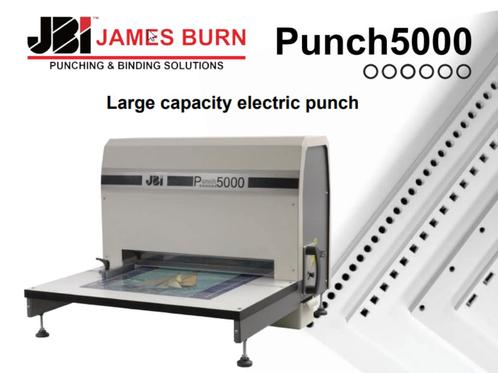 JBI Punch 5000 perforator, professionele tafelpons t.e.a.b., Computers en Software, Overige Computers en Software, Gebruikt, Ophalen
