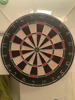 Sisal Dartbord 46x4 cm, Ophalen of Verzenden, Zo goed als nieuw, Dartbord