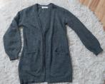 H&M lang meisjes vest grijs 146/152, Gebruikt, Meisje, Trui of Vest, H&M