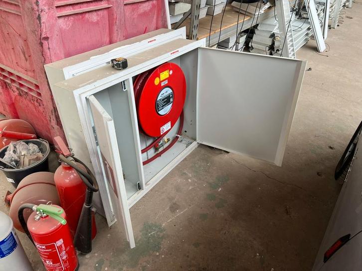 Brandhaspel kasten (metalen), Huis en Inrichting, Brandblussers en Brandkasten, Gebruikt, Brandkast, Ophalen