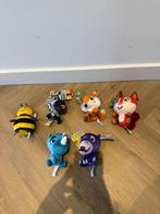 Nieuw 6x Lidl knuffel verzameling Achtertuin Bos Safari mini, Ophalen of Verzenden, Nieuw, Overige typen