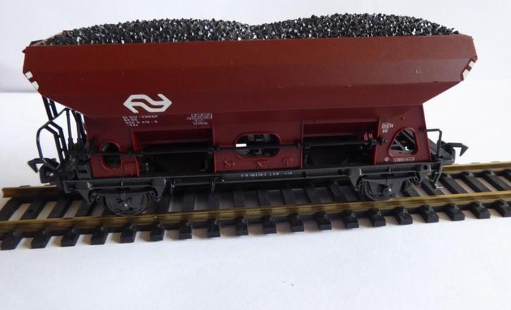 Roco model 4335C zelflosser met kolen van de NS in OVP, Hobby en Vrije tijd, Modeltreinen | H0, Zo goed als nieuw, Wagon, Gelijkstroom