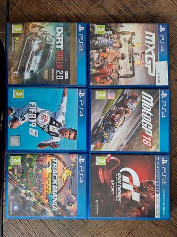 Diverse PS4 spellen beschikbaar voor biedingen