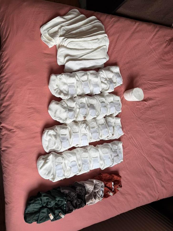 Happy bear tweedelige wasbare luiers set NIEUW, Kinderen en Baby's, Badjes en Verzorging, Nieuw, Overige typen, Ophalen of Verzenden