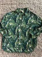 Botanische groene print blouse H&M maat 34, H&M, Verzenden, Maat 34 (XS) of kleiner, Gedragen