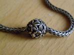 TROLLBEADS 925S LAA #TR34 ZILVER BLOEMEN, Ophalen of Verzenden, Zo goed als nieuw, Trollbeads, 1 bedel