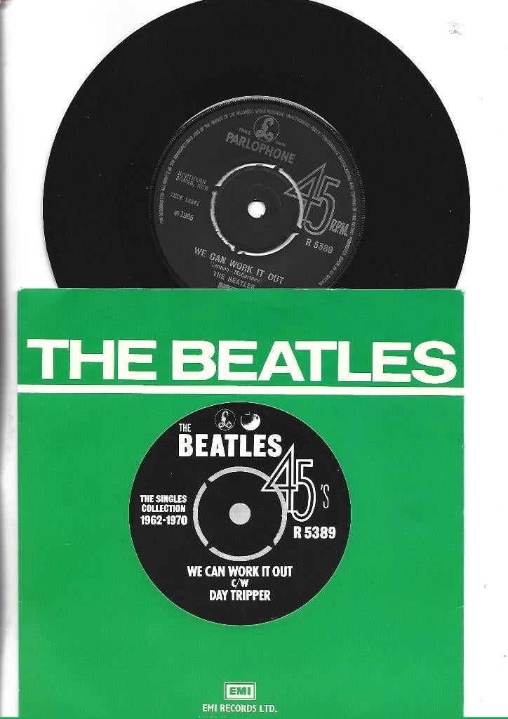 THE BEATLES SINGLE 7" WE CAN WORK IT OUT, 7 inch, Single, Ophalen of Verzenden, Zo goed als nieuw