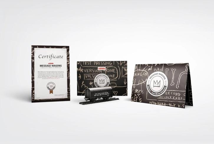 Märklin x Jean-Michel Basquiat H0, Hobby en Vrije tijd, Modeltreinen | H0, Nieuw, Wagon, Gelijkstroom of Wisselstroom, Märklin