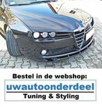 Spoiler Voorspoiler Lip Splitter Voor Alfa Romeo 159, Auto diversen, Verzenden