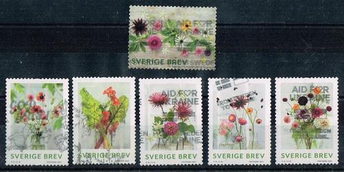 Postzgels uit Zweden - K 4376 - bloemen, Postzegels en Munten, Postzegels | Europa | Scandinavië, Gestempeld, Zweden, Verzenden
