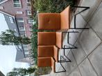 eetkamerstoelen leer, Huis en Inrichting, Stoelen, Ophalen, Gebruikt, Leer
