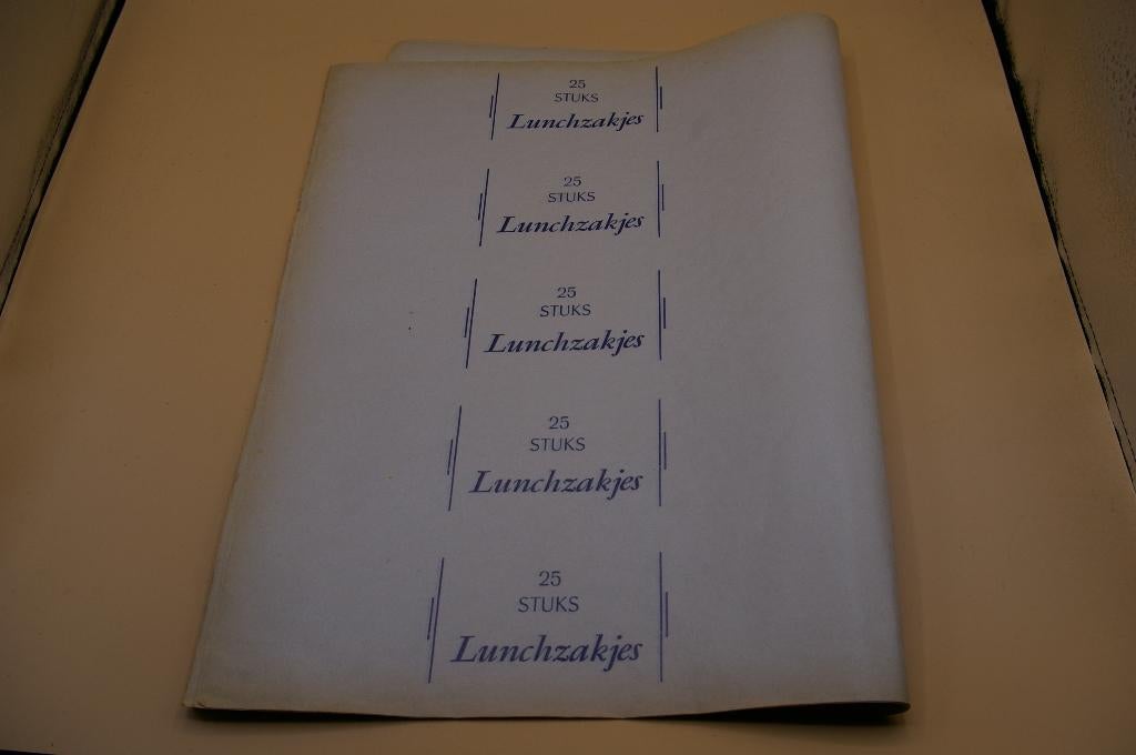 Antiek Inpakpapier lunchzakjes, Antiek en Kunst, Curiosa en Brocante, Ophalen of Verzenden