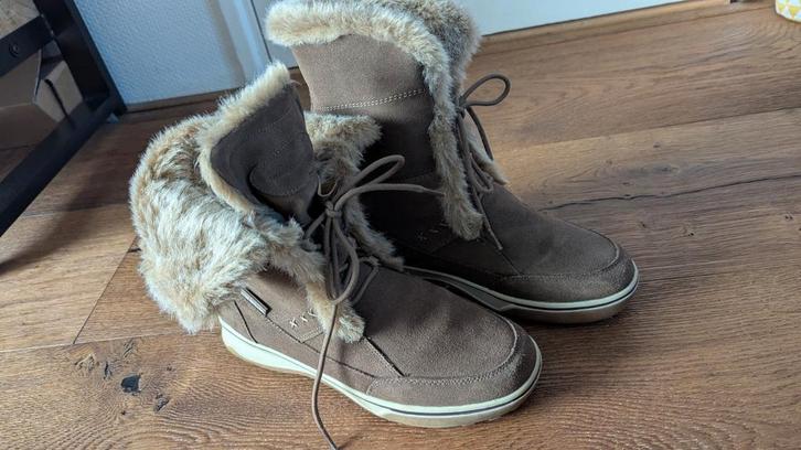 Human Nature leren laarzen 42, Kleding | Dames, Schoenen, Gedragen, Snowboots, Bruin, Ophalen of Verzenden