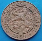 2 1/2 cent 1959 - Nederlandse Antillen (2), Koningin Juliana, Losse munt, Verzenden
