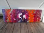 Schilderij 3-luik bloemen, Antiek en Kunst, Ophalen