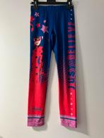 Nette miraculous / ladybug rood/blauw legging maat 128, Broek, Meisje, Miraculous, Ophalen of Verzenden