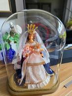 Mariabeeld onder glazen stolp te koop, Antiek en Kunst, Ophalen