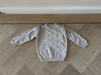 Z.g.a.n. Beige gebreide tricot trui / sweater, Hema, mt 92, Meisje, Trui of Vest, Ophalen of Verzenden, Zo goed als nieuw
