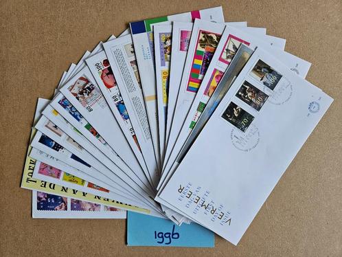 FDC JAAR 1996 - NIET COMPLEET - 18 EERSTE DAG ENVELOPPEN, Postzegels en Munten, Postzegels | Eerstedagenveloppen, Onbeschreven