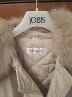 Max Mara Winterjas Crème Bontkraag Maat 38, Kleding | Dames, Maat 38/40 (M), Beige, Max Mara, Ophalen of Verzenden