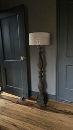 Baluster vloerlamp - Sober Landelijk  Echt oude exemplaren, 100 tot 150 cm, Landelijk sober, Ophalen of Verzenden, Zo goed als nieuw