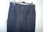 Rundholz Blacklabel zwarte broek laag kruis baggy mt L, Kleding | Dames, Broeken en Pantalons, Verzenden, Zwart, Maat 42/44 (L)