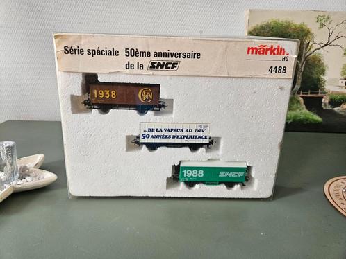 Märklin 4488 SNCF 50e anniversaire set, Hobby en Vrije tijd, Modeltreinen | H0, Zo goed als nieuw, Wagon, Märklin, Analoog, Ophalen of Verzenden