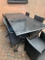 Tuin tafel natuursteen, Tuin en Terras, Tuintafels, Ophalen, Rechthoekig, Overige materialen