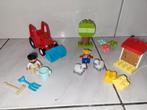 Duplo tractor met dieren Verzorgen, Gebruikt, Ophalen of Verzenden, Duplo, Duplo
