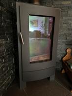 Moderne Houtkachel Nestor Martin RH33, rendement 76%, Huis en Inrichting, Kachels, Ophalen, Gebruikt, Houtkachel, Vrijstaand