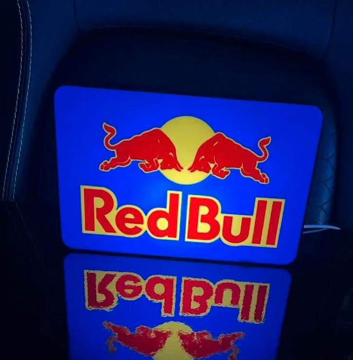 Redbull lichtbak, Verzamelen, Merken en Reclamevoorwerpen, Zo goed als nieuw, Lichtbak of (neon) lamp, Ophalen of Verzenden