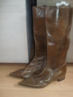 Zinda - Zeer mooie bruine laarzen - 38, Kleding | Dames, Schoenen, Hoge laarzen, Bruin, Ophalen of Verzenden, Zo goed als nieuw