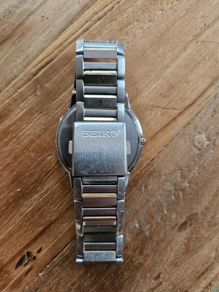 Mooi Seiko Polshorloge, Gebruikt, Staal, Polshorloge, Ophalen of Verzenden