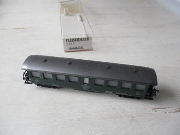  Fleischmann Wagen werk personeel bij de kraan DB no 5137 beschikbaar voor biedingen